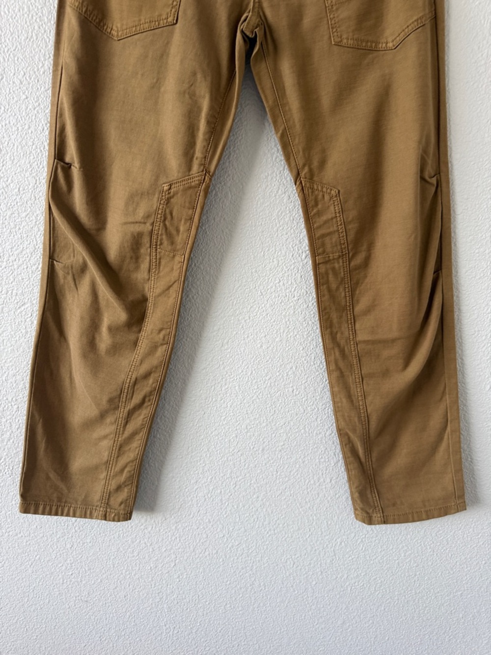 Anthropologie Pilcro The Wanderer Low Rise Brown Khaki Utility Straight Pants 27 - Picture 4 of 13